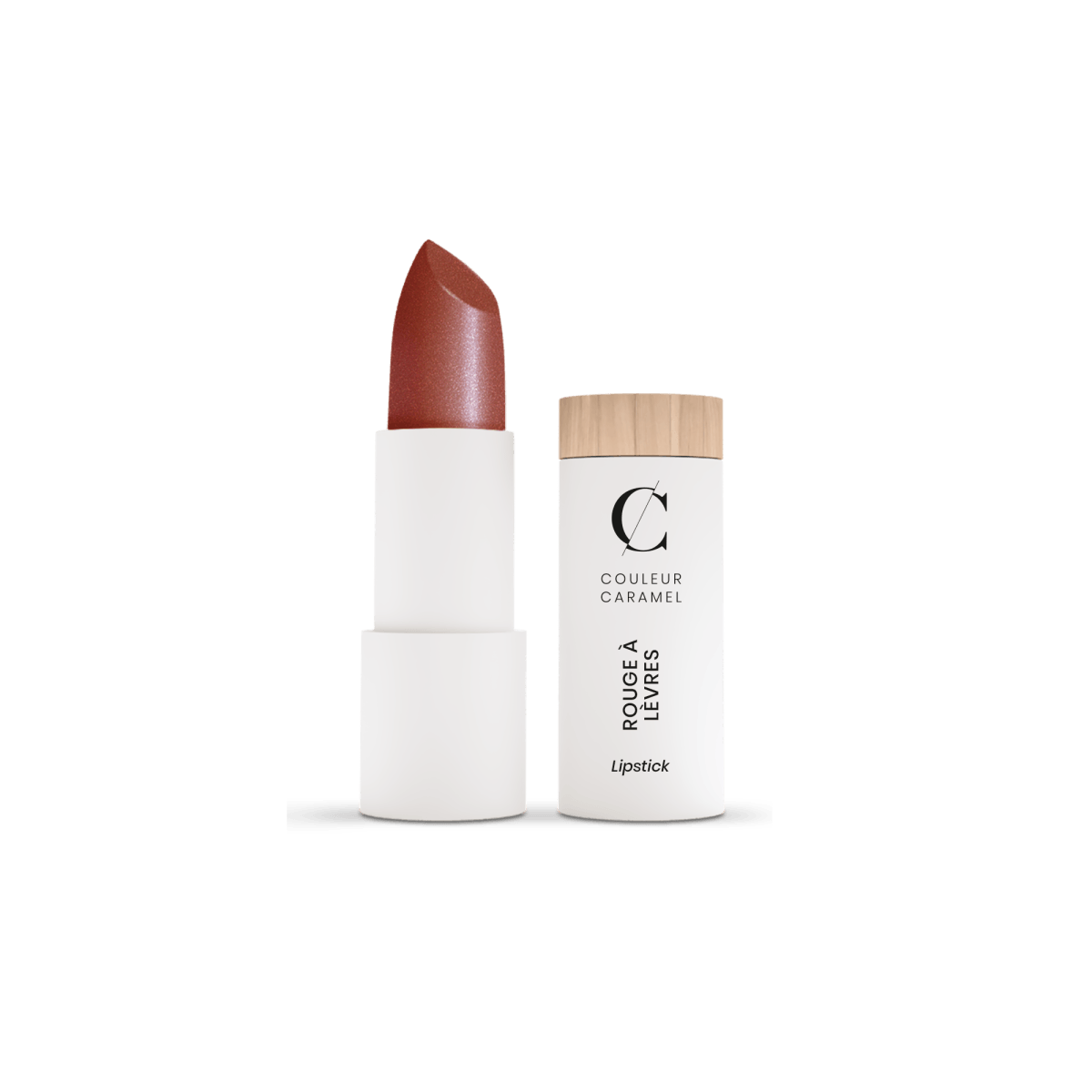 COULEUR CARAMEL Glossy Lipstick 天然有機唇膏 (閃潤系列) [3.5g] - MINT Organics