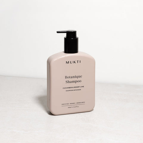 MUKTI Botanique Shampoo 天然草本洗髮水 [360ml] - MINT Organics