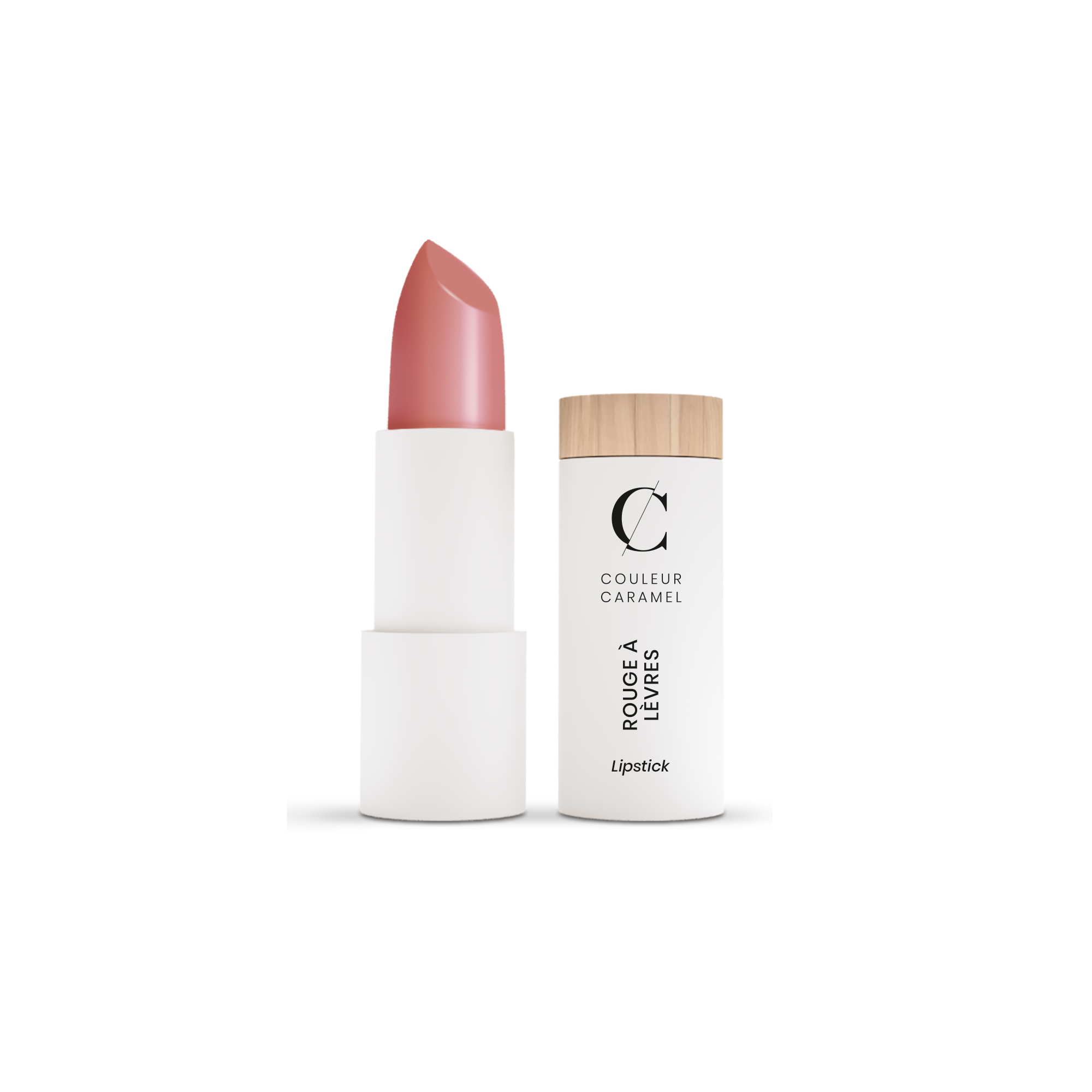 COULEUR CARAMEL Lipstick 天然有機唇膏 #257 ANCIENT ROSE [3.5g]