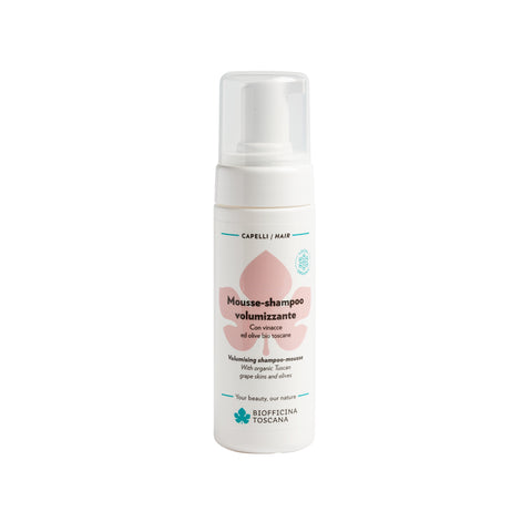 BIOFFICINA TOSCANA Volumizing Shampoo Mousse 葡萄甜香豐盈洗髮慕斯 [150ml]