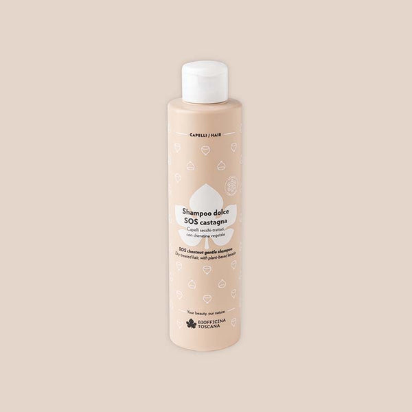 BIOFFICINA TOSCANA SOS Chestnut Gentle Shampoo 栗子角蛋白急救修復洗髮露 [200ml
