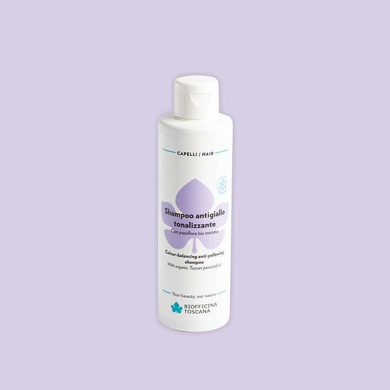BIOFFICINA TOSCANA Anti-yellowing Shampoo 西番蓮鎖色去黃洗髮露 [200ml]