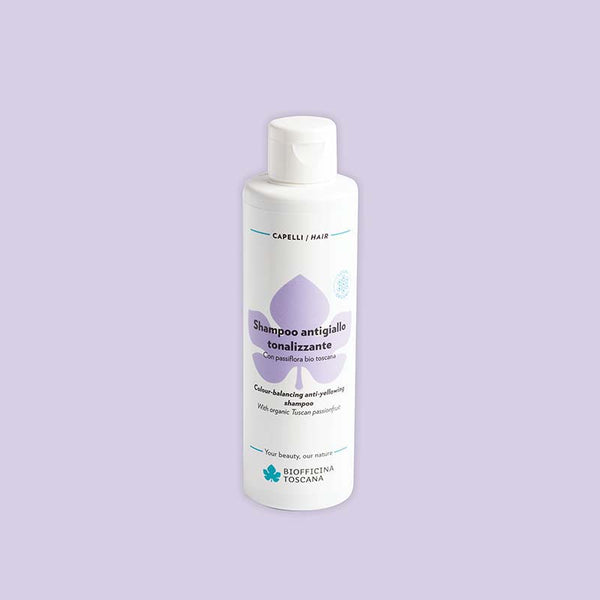 BIOFFICINA TOSCANA Anti-yellowing Shampoo 西番蓮鎖色去黃洗髮露 [200ml]