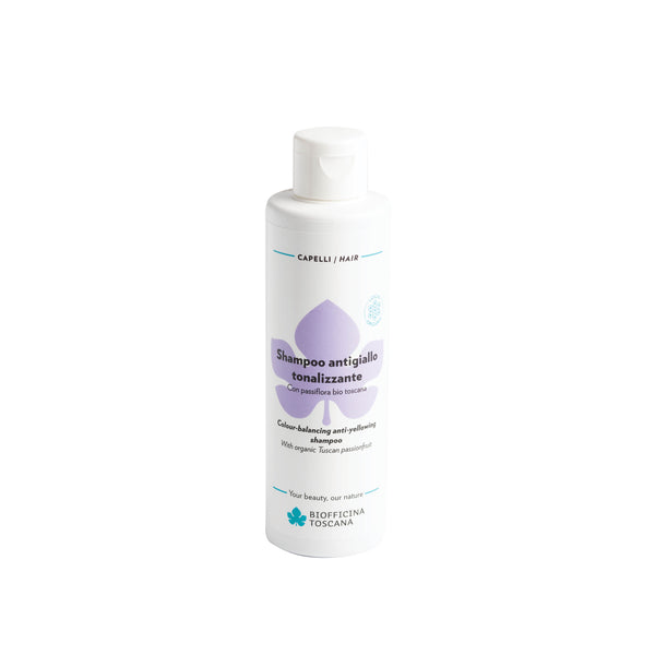BIOFFICINA TOSCANA Anti-yellowing Shampoo 西番蓮鎖色去黃洗髮露 [200ml]
