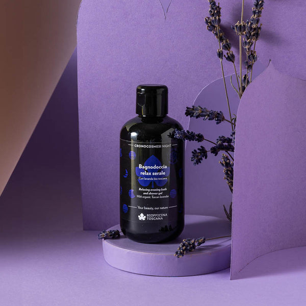BIOFFICINA TOSCANA Relaxing evening bath and shower gel 月光甜夢泡泡沐浴露 [200ml]