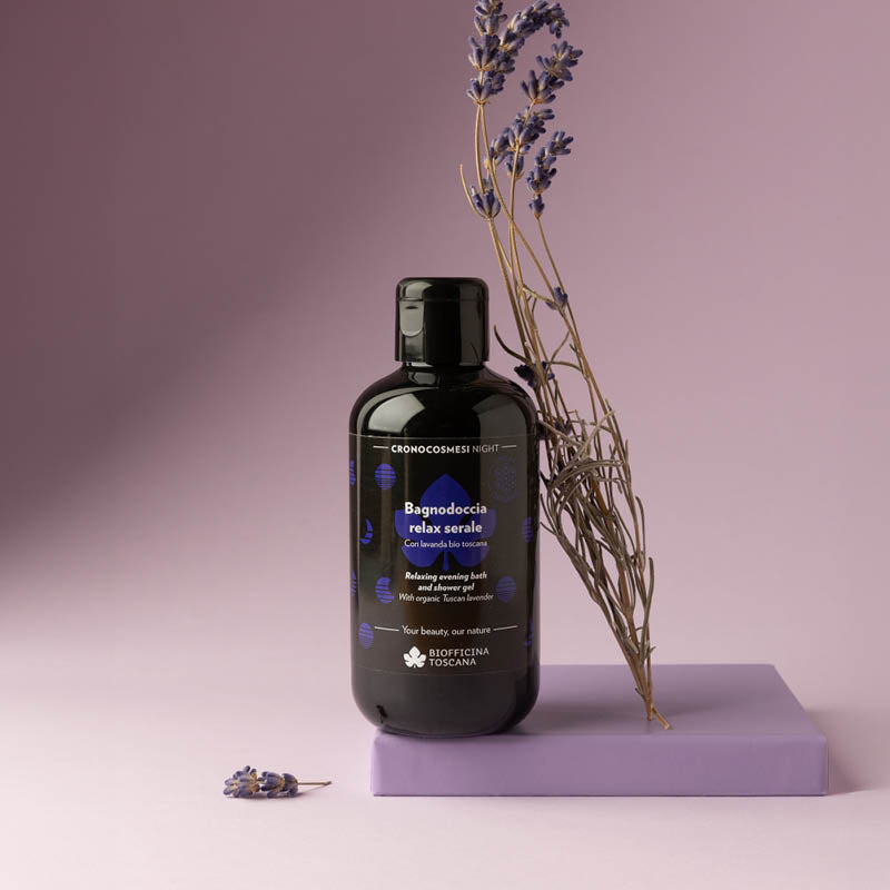 BIOFFICINA TOSCANA Relaxing evening bath and shower gel 月光甜夢泡泡沐浴露 [200ml]