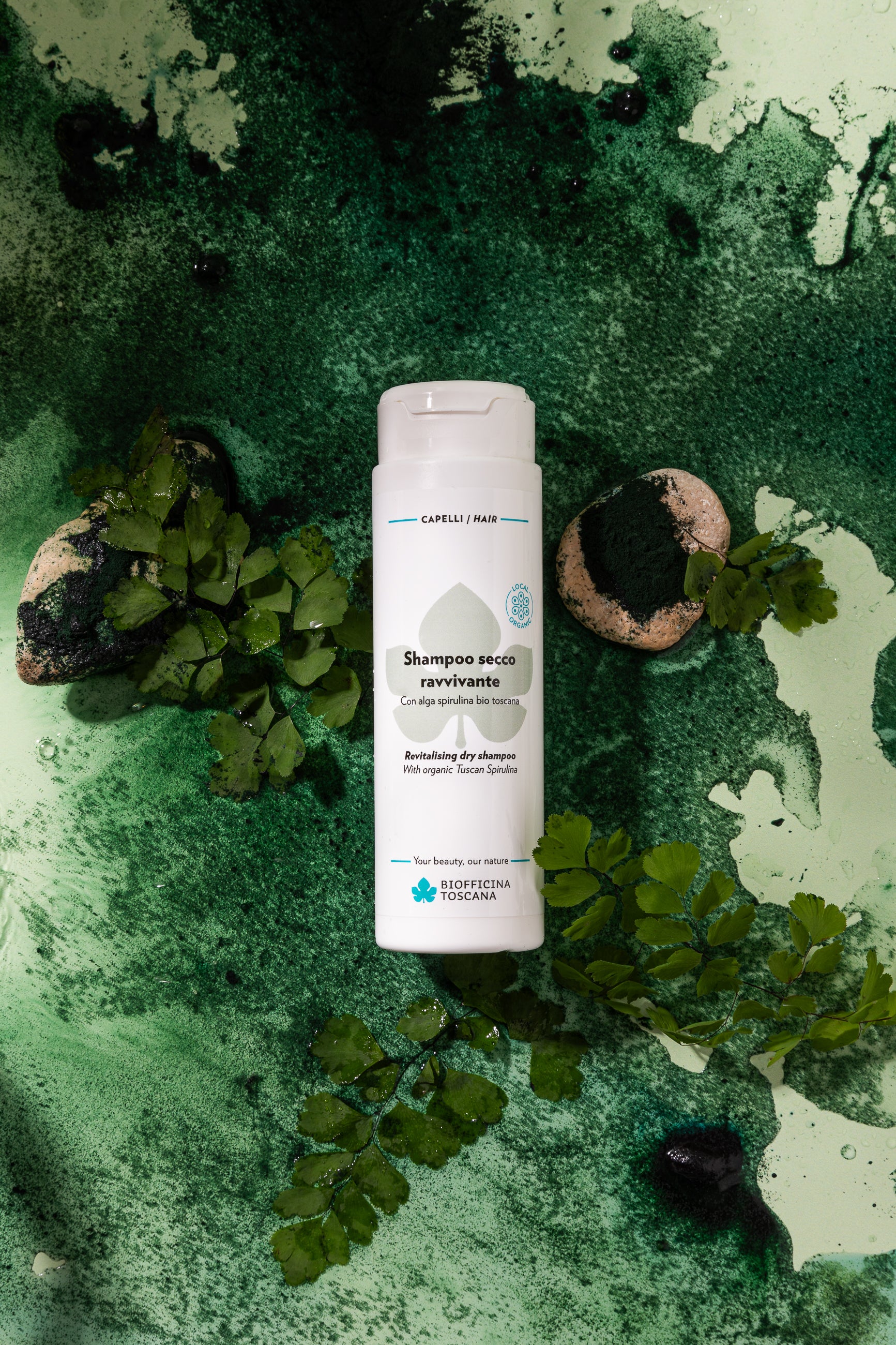 BIOFFICINA TOSCANA Revitalising Dry Shampoo 螺旋藻瞬效蓬鬆乾洗髮粉 [50g]