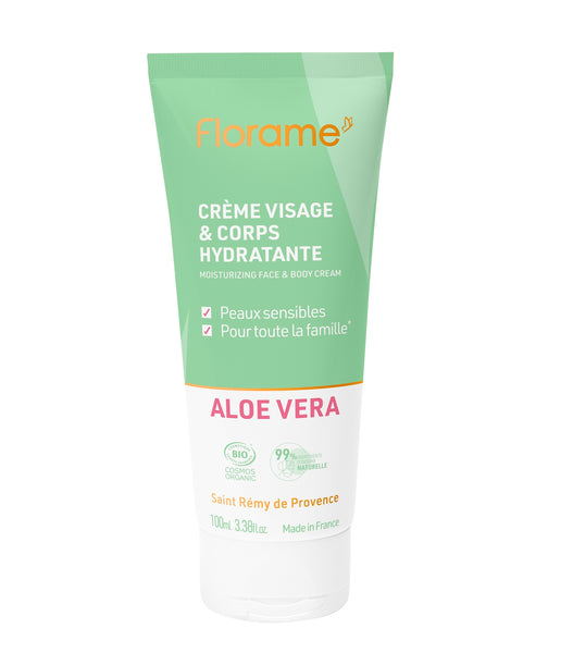 FLORAME Aloe Vera Moisturizing Face and Body Cream 有機蘆薈全效水感保濕乳 [100ml]