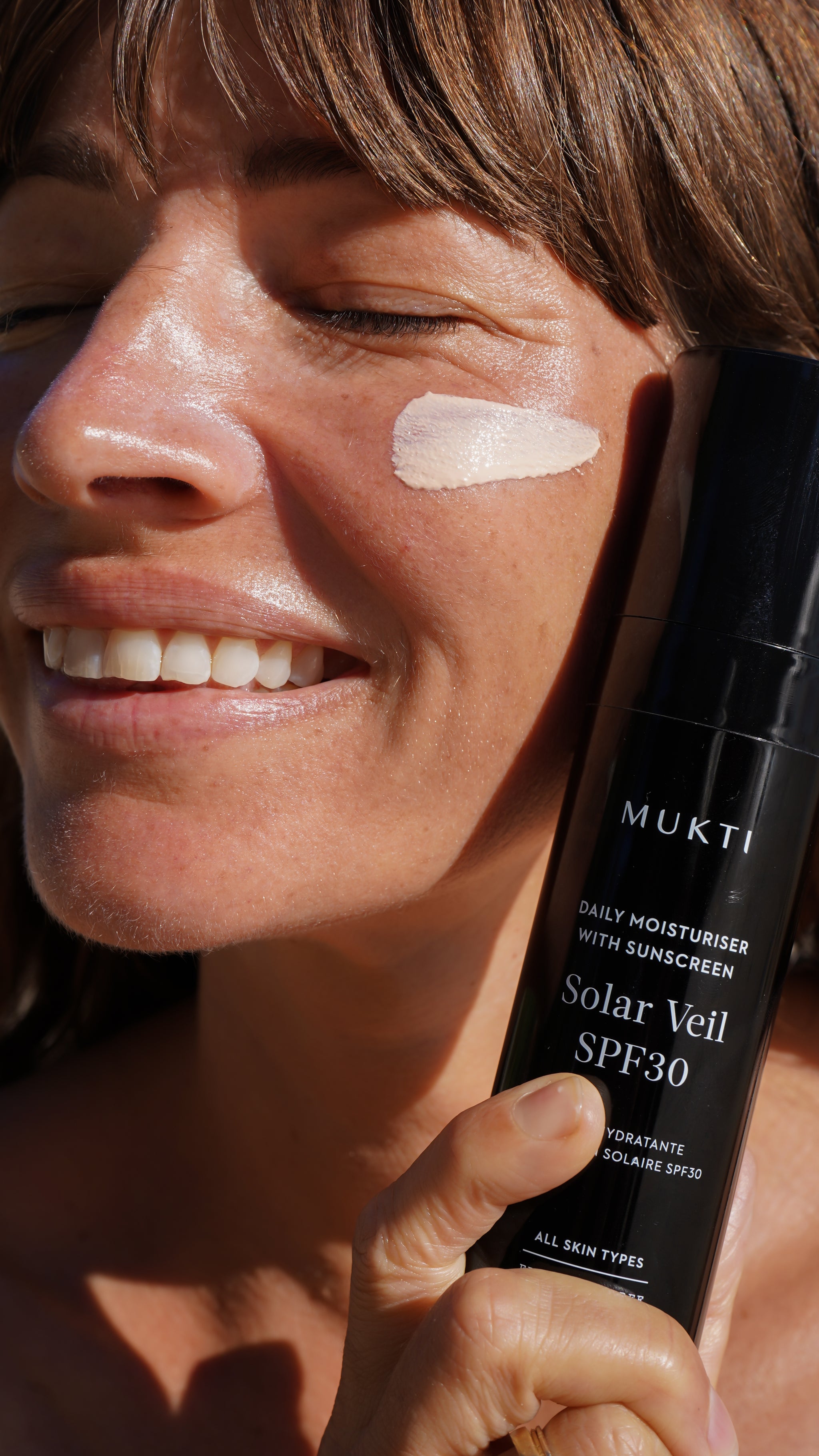 MUKTI Daily Moisturizer SPF30 Solar Veil 有機維C抗藍光潤色防曬乳SPF30 [100ml]