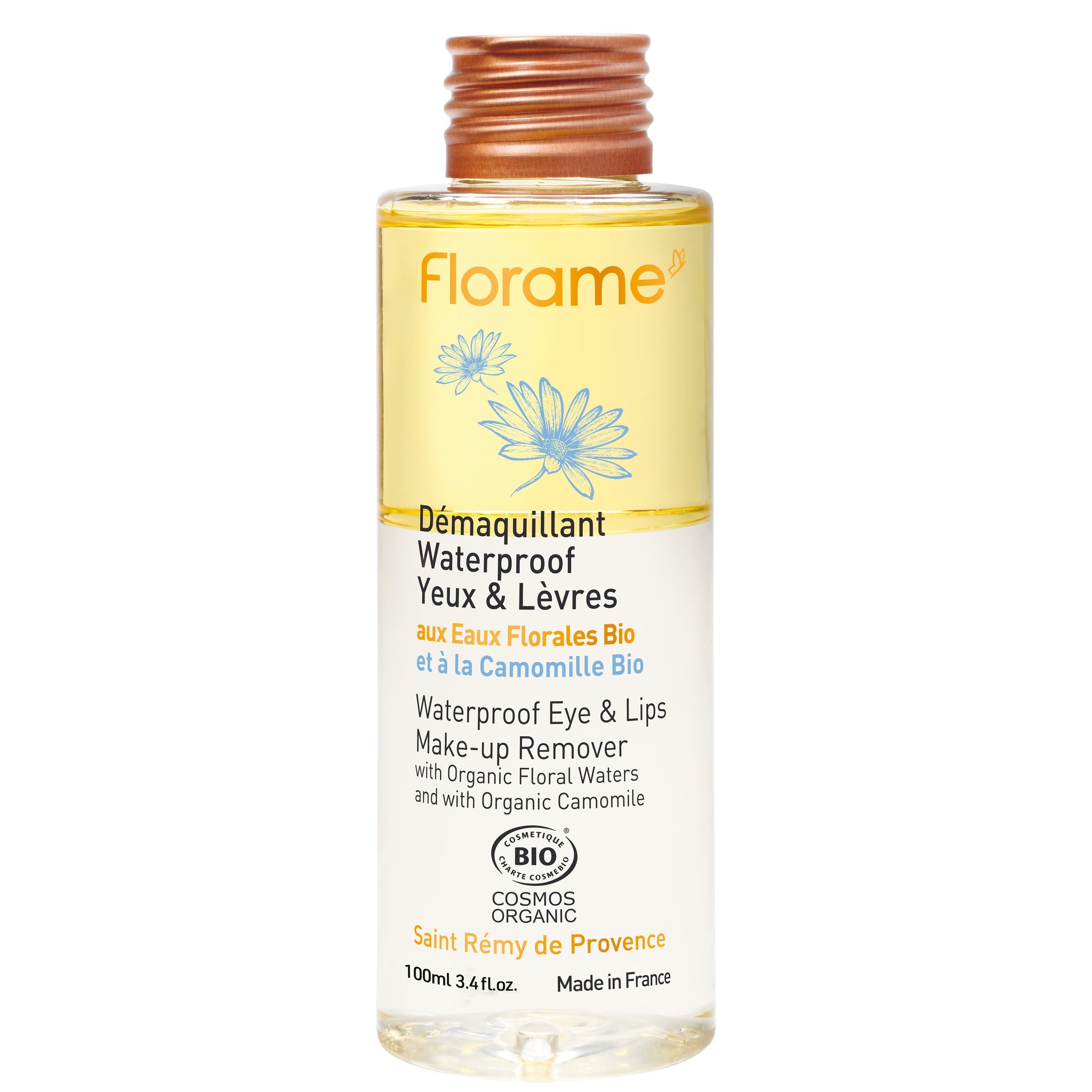 FLORAME Waterproof Eye & Lips Make-up Remover 有機防水眼唇卸妝液 [100ml]