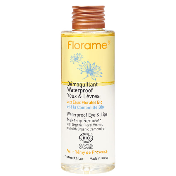 FLORAME Waterproof Eye & Lips Make-up Remover 有機防水眼唇卸妝液 [100ml]