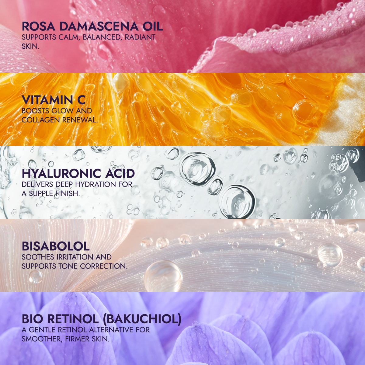 ALTEYA Organic Rose Oil + Vitamin C Bio Retinol Cream 有機玫瑰彩虹藻抗老去黃面霜 [50ml]