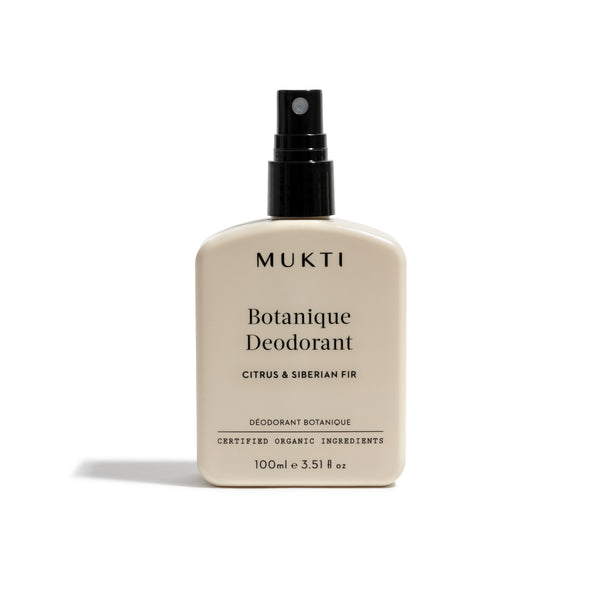 MUKTI Botanique Deodorant Citrus & Siberian Fir【Limited Edition】有機草本香體噴霧  [100ml] 【特別版】