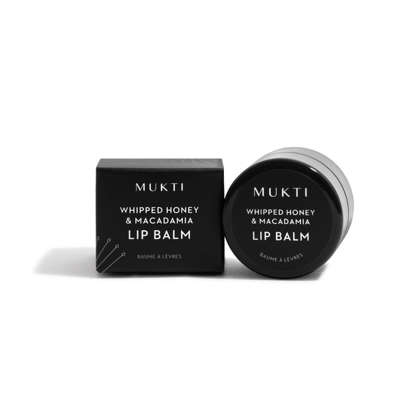 MUKTI Whipped Honey & Macadamia Lip Balm 奢華蜜糖深層滋潤唇膜 【9g】