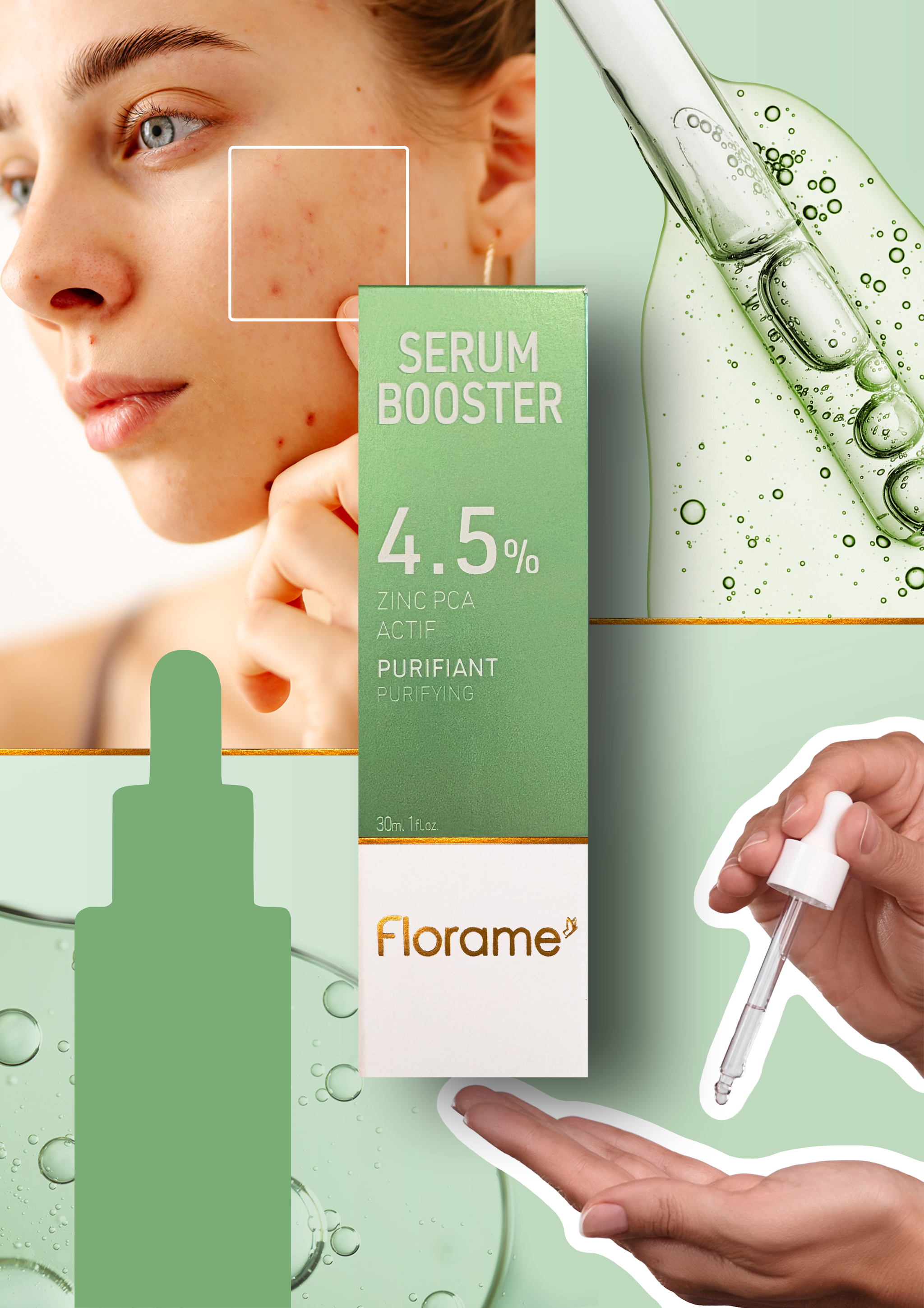 Florame ZINC PCA Purifying Booster Serum 鋅PCA收毛孔肌底精華液 [30ml]