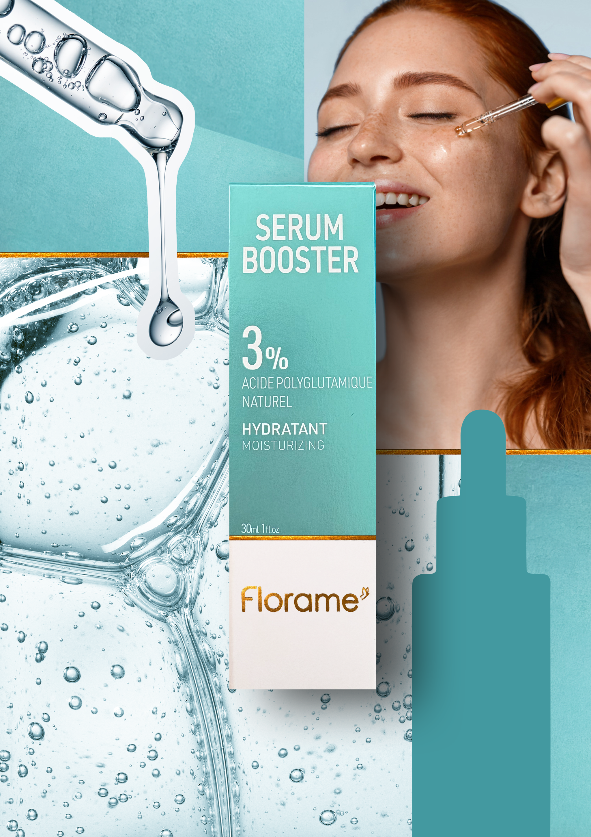 Florame Natural Polyglutamic Acid Booster Serum PGA強效鎖水肌底精華液 [30ml]
