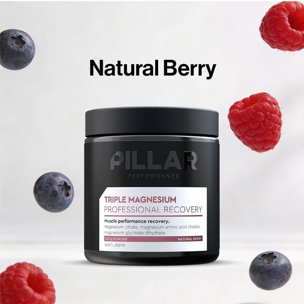 PILLAR Triple Magnesium Powder - Natural Berry [200g]
