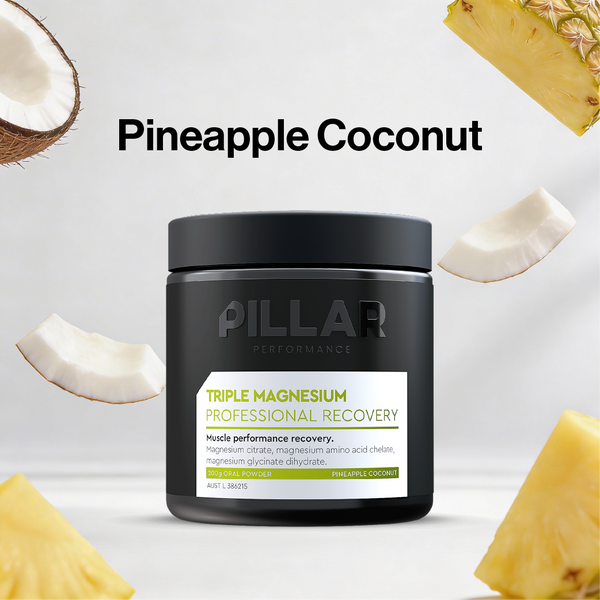 PILLAR Triple Magnesium Powder - Pineapple Coconut [200g]