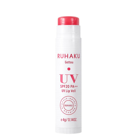 RUHAKU UV Lip Veil SPF 20 PA++ 沖繩防紫外線唇紗 [4g]