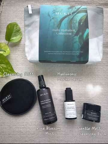 MUKTI Daily Hydration Collection 有機深海爆水套裝