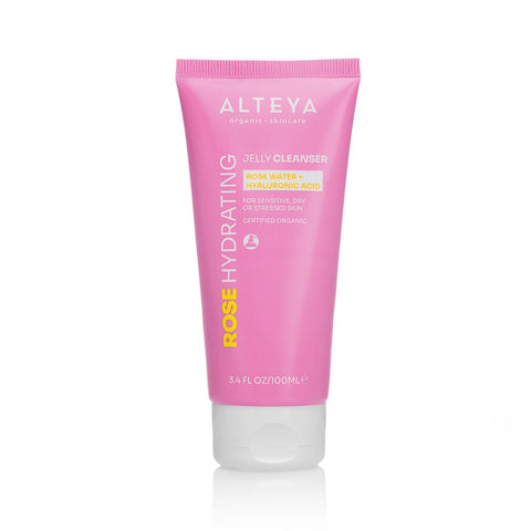 ALTEYA Organic Rose Hydrating Jelly Cleanser 有機玫瑰保濕潔面啫喱 [100ml] - MINT Organics