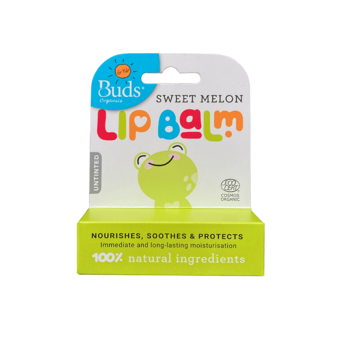 BUDS For Kids Lip Balm 全天然兒童潤唇膏 [1.6g] - MINT Organics