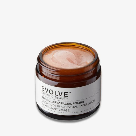 Evolve Rose Quartz Facial Polish 玫瑰石英臉部磨砂膏 [60ml]