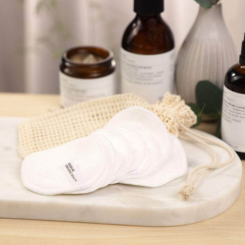 Evolve Bamboo Reusable Makeup Remover Pads 竹纖維卸妝棉 [7pcs]