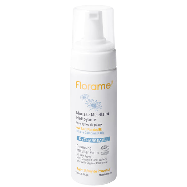 FLORAME Cleansing Micellar Foam 有機溫和潔面泡泡 [150ml]