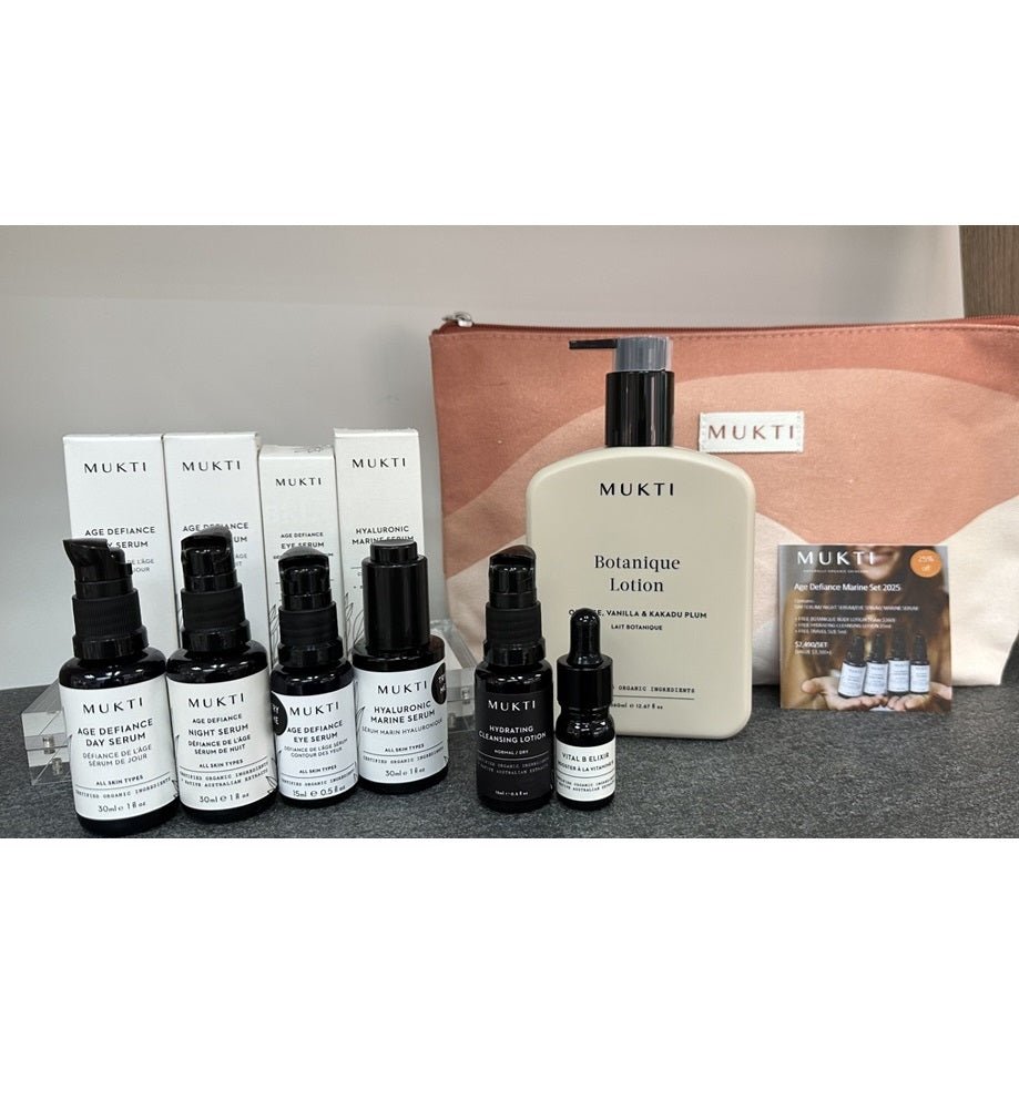 MUKTI Age Defiance Marine Set - MINT Organics