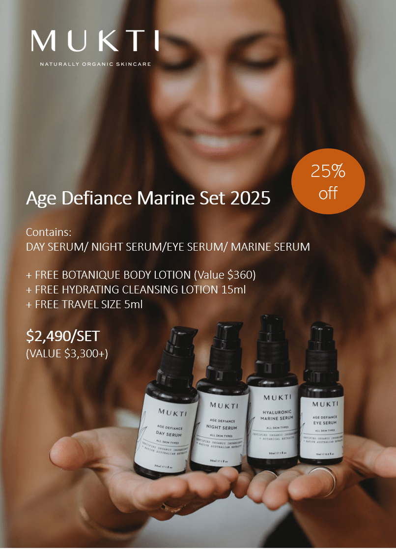 MUKTI Age Defiance Marine Set - MINT Organics