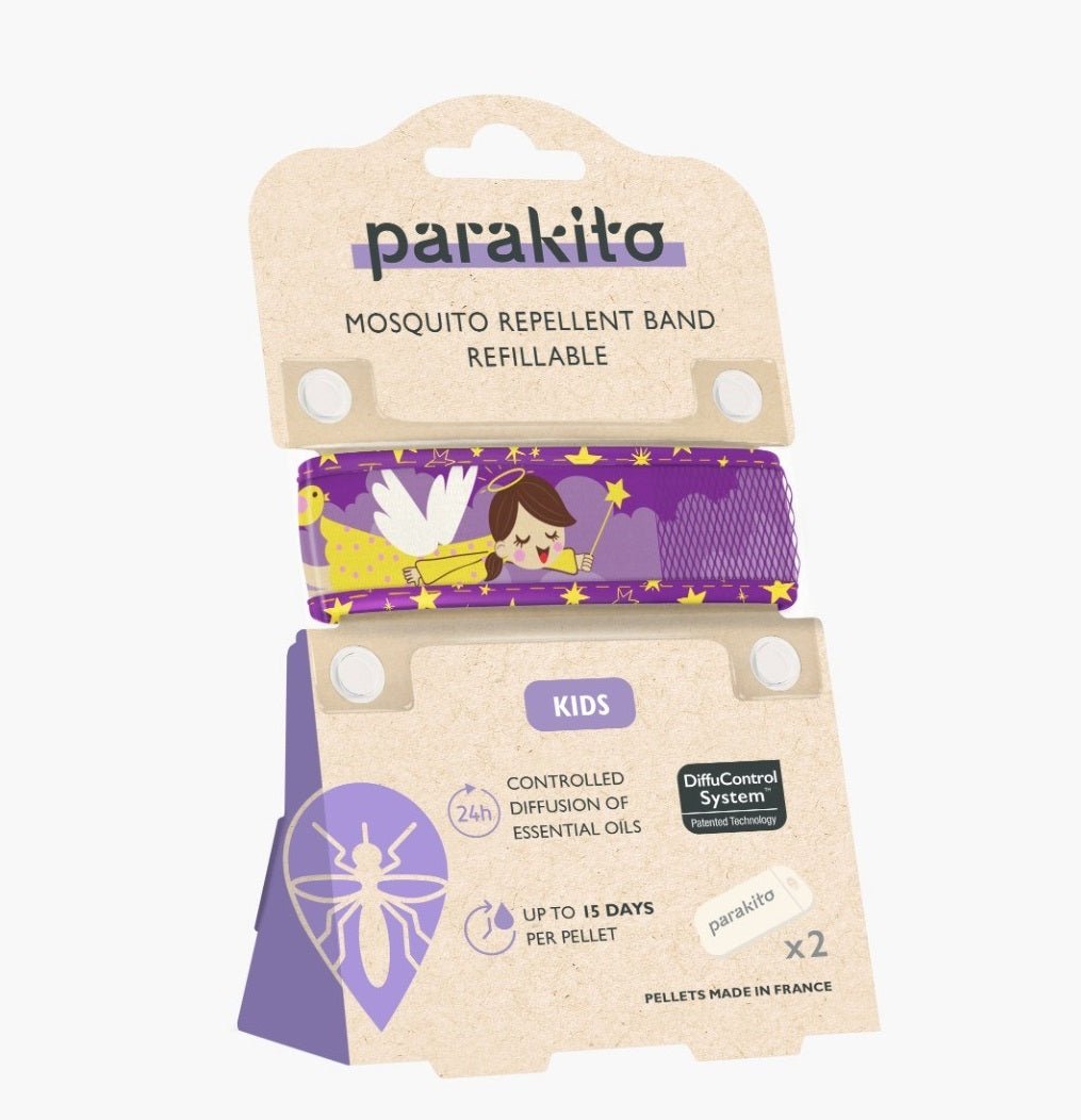 PARAKITO Mosquito Repellent Wristband - Kids 防蟲驅蚊小童手腕帶 - MINT Organics