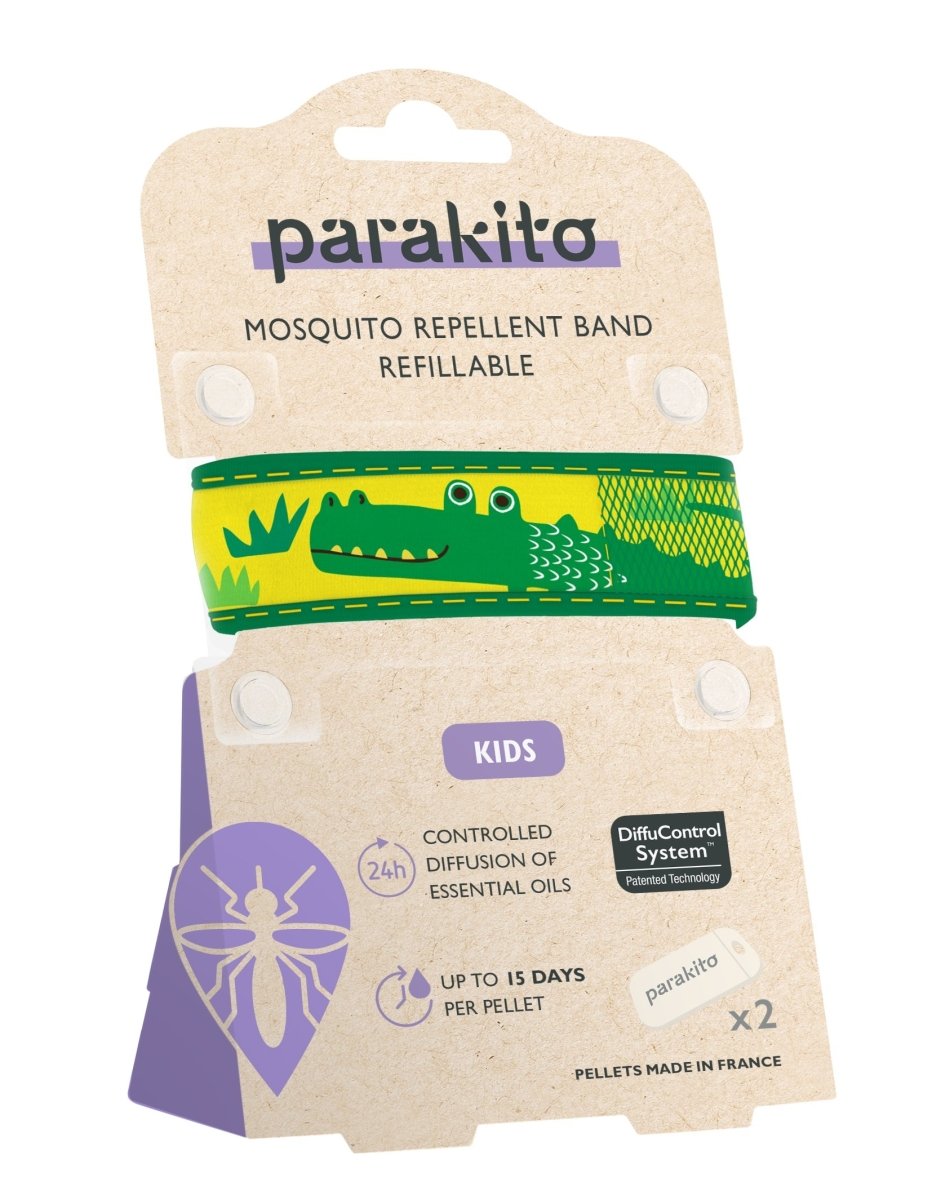 PARAKITO Mosquito Repellent Wristband - Kids 防蟲驅蚊小童手腕帶 - MINT Organics