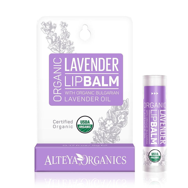 ALTEYA Lavender Moisturizing Lip Balm 保加利亞有機薰衣草潤唇膏 [5g] - MINT Organics
