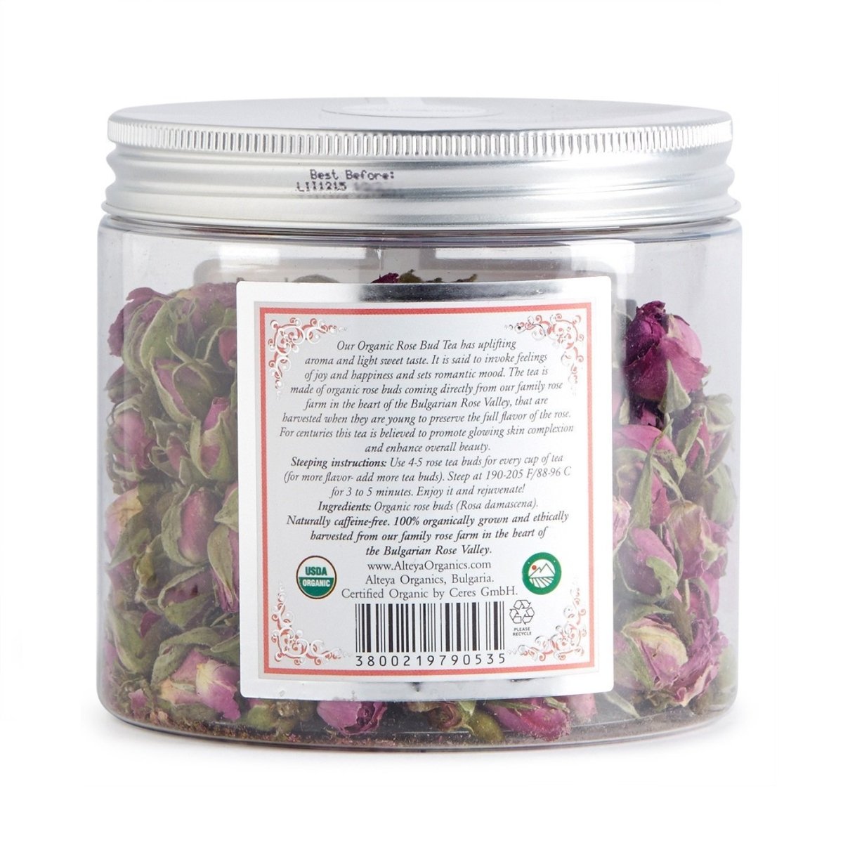 ALTEYA Organic Rose Damascena Buds Tea 有機玫瑰花茶 [80g] - MINT Organics