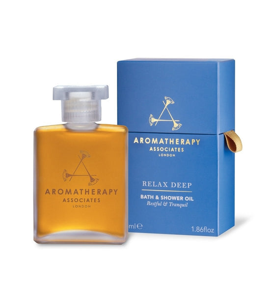 AROMATHERAPY ASSOCIATES Deep Relax Bath and Shower Oil [55ml] - MINT Organics