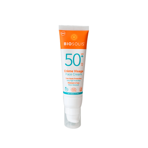 BIOSOLIS Face Cream 有機防曬面霜 SPF50 [50ml] - MINT Organics