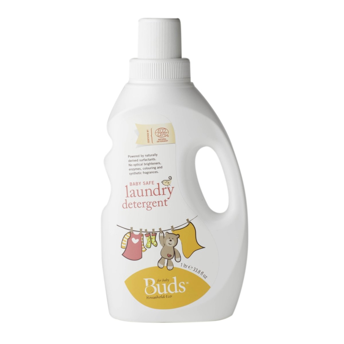 BUDS Baby Safe Laundry Detergent 天然嬰兒洗衣液 [1000ml] - MINT Organics