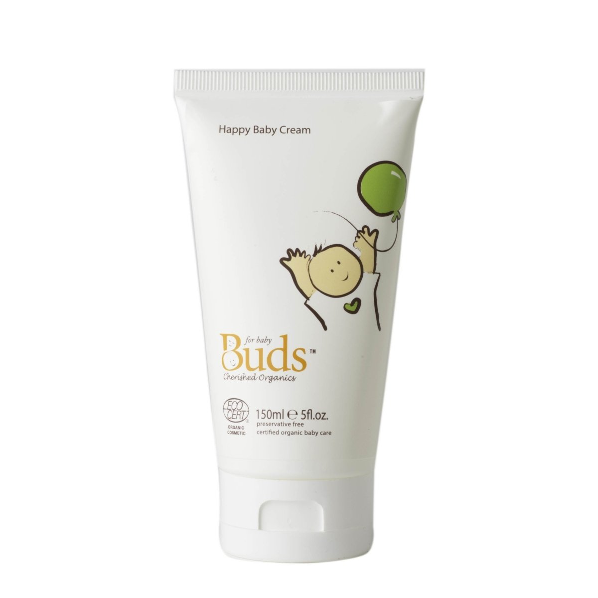 BUDS Happy Baby Cream 幼兒有機滋養潤膚霜 [150ml] - MINT Organics