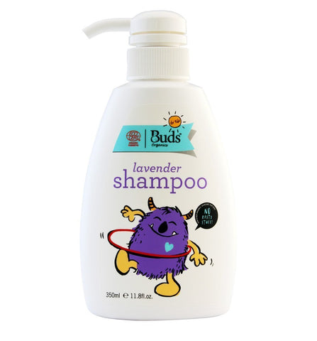 BUDS Lavender Shampoo 兒童有機薰衣草洗髮水 [350ml] - MINT Organics