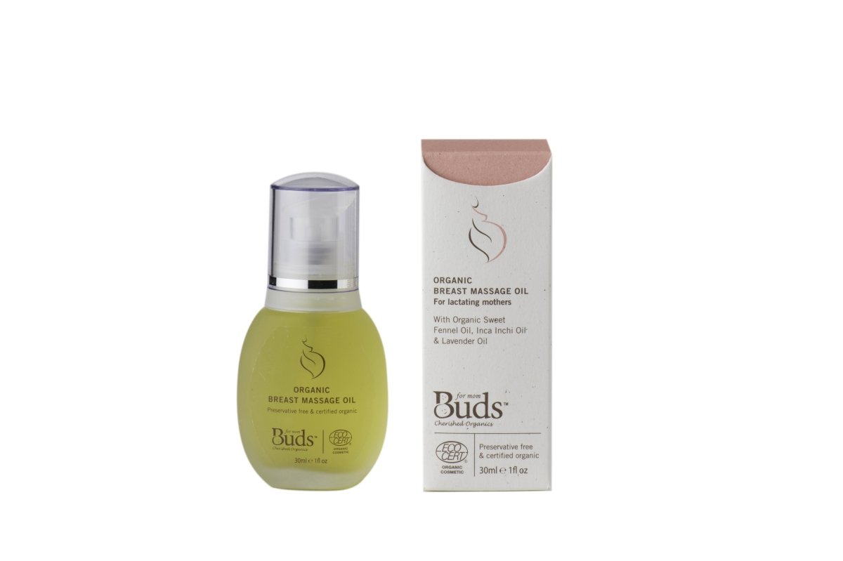 BUDS Organic Breast Massage Oil 有機胸部按摩油 [30ml] - MINT Organics