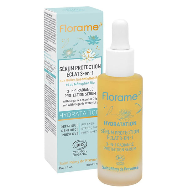 FLORAME 3-in-1 Radiance Protection Serum 有機睡蓮三合一光芒防護精華 [30ml] - MINT Organics