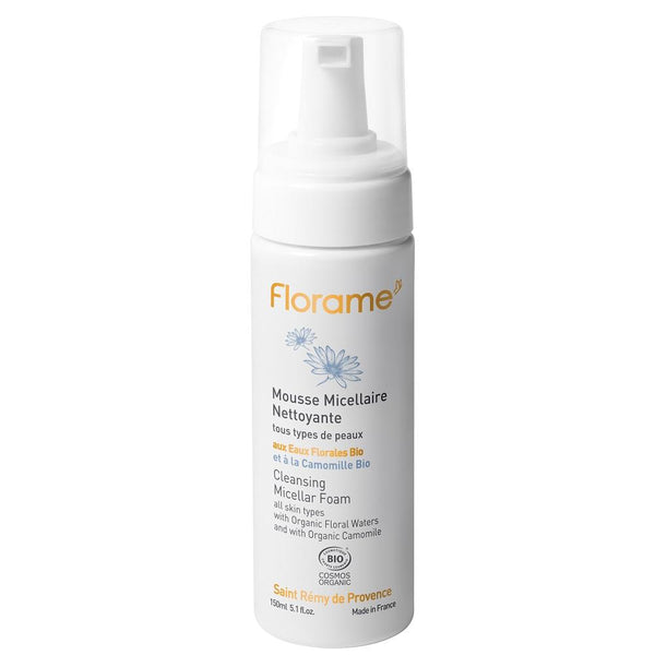 FLORAME Cleansing Micellar Foam 有機溫和潔面泡泡 [150ml] - MINT Organics