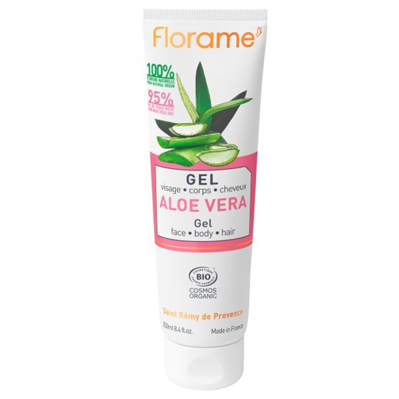 FLORAME Organic Aloe Vera Gel 有機蘆薈啫喱 [250ml] - MINT Organics