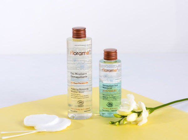 FLORAME Organic Make-up Removing Micellar Water 有機低敏面部卸妝水 [200ml] - MINT Organics