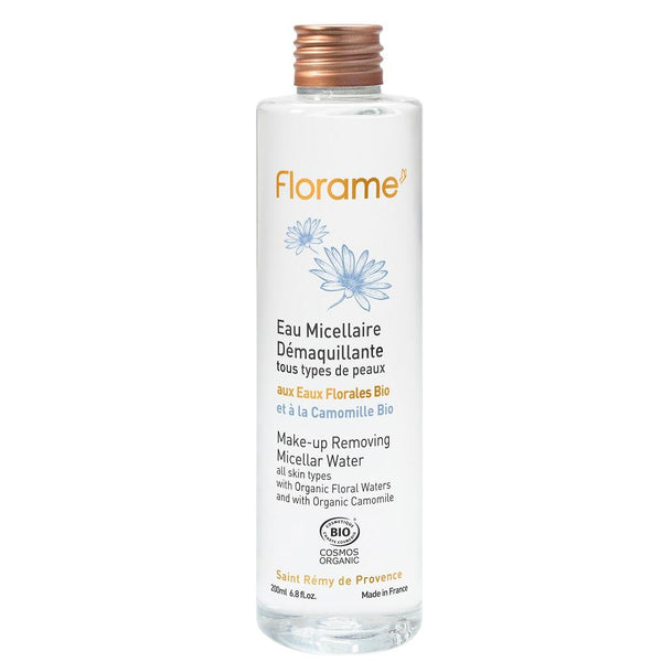 FLORAME Organic Make-up Removing Micellar Water 有機低敏面部卸妝水 [200ml] - MINT Organics