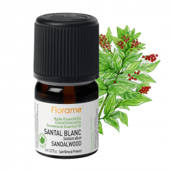 FLORAME Pure Essential Oil - Sandalwood 天然檀香精油 [2ml] - MINT Organics