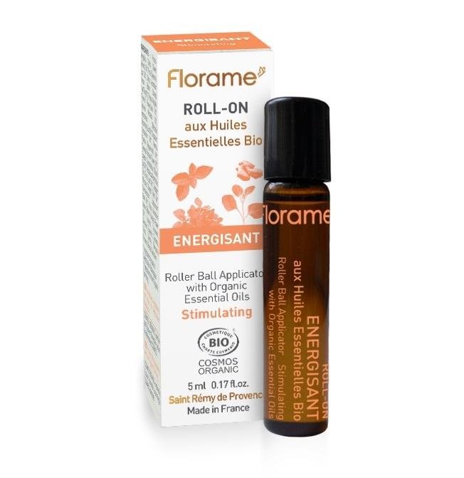 FLORAME Roll-On Energisant 有機提神活力走珠筆 [5ml] - MINT Organics