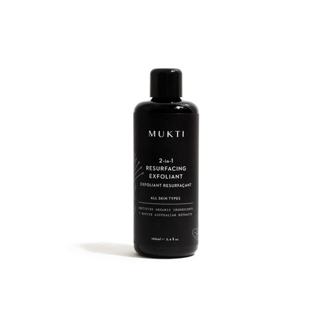 MUKTI 2-In-1 Resurfacing Exfoliant 有機二合一重塑磨砂霜 [100ml] - MINT Organics