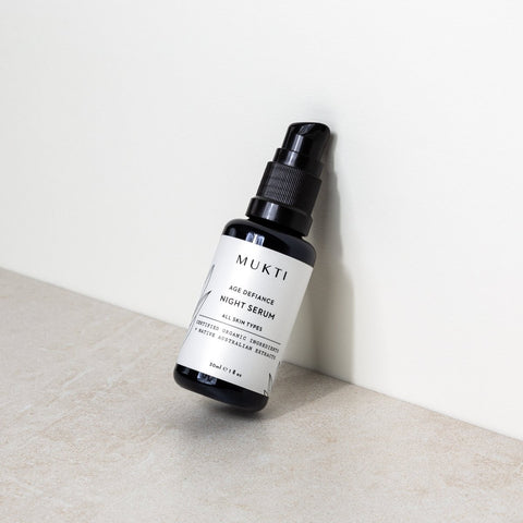 MUKTI Age Defiance Night Serum 晚間修復精華 [30ml] - MINT Organics